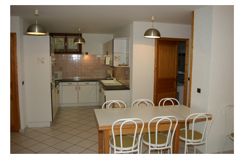 Cuisine de l'appartement, Morzine Avoriaz